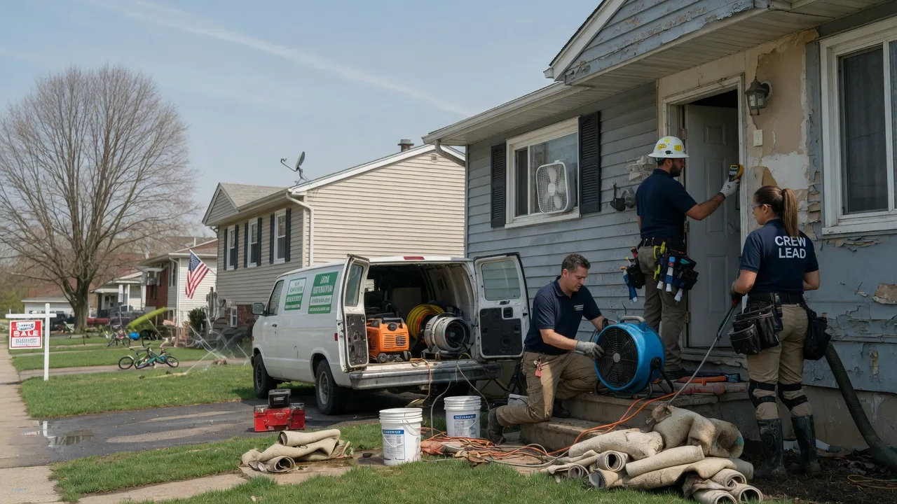 Flood Cleanup in Leominster, MA near me